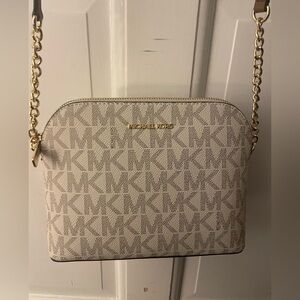 Michael Kors monogram crossbody bag and dust bag
